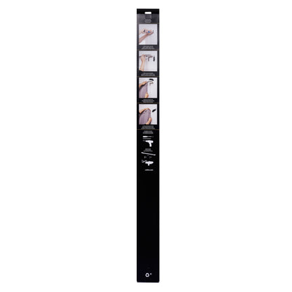 トワイライト ダブル カーテンロッド 223.5～365.7cm ニッケル