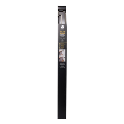 トワイライト ダブル カーテンロッド 223.5～365.7cm ニッケル