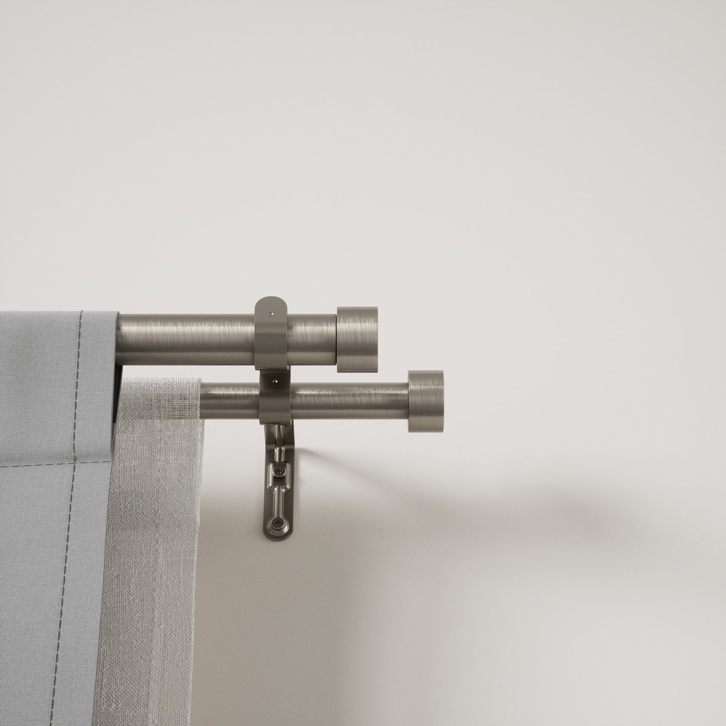 カッパ ダブルカーテンロッド 304.8-457.2cm