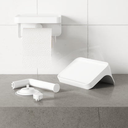 フレックス アドヒーシブ トイレットペーパーホルダー ホワイト