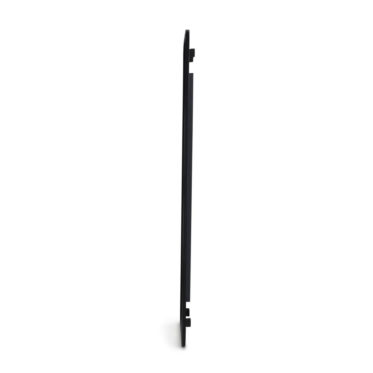 ハブ リーニング ミラー 157x37cm ブラック