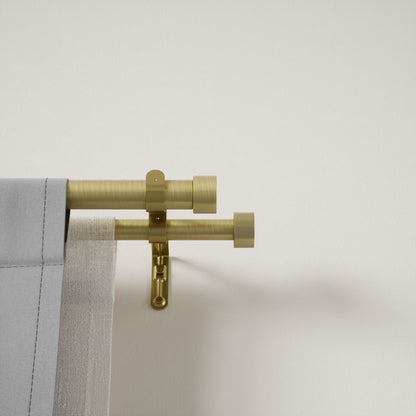 カッパ ダブルカーテンロッド 304.8-457.2cm