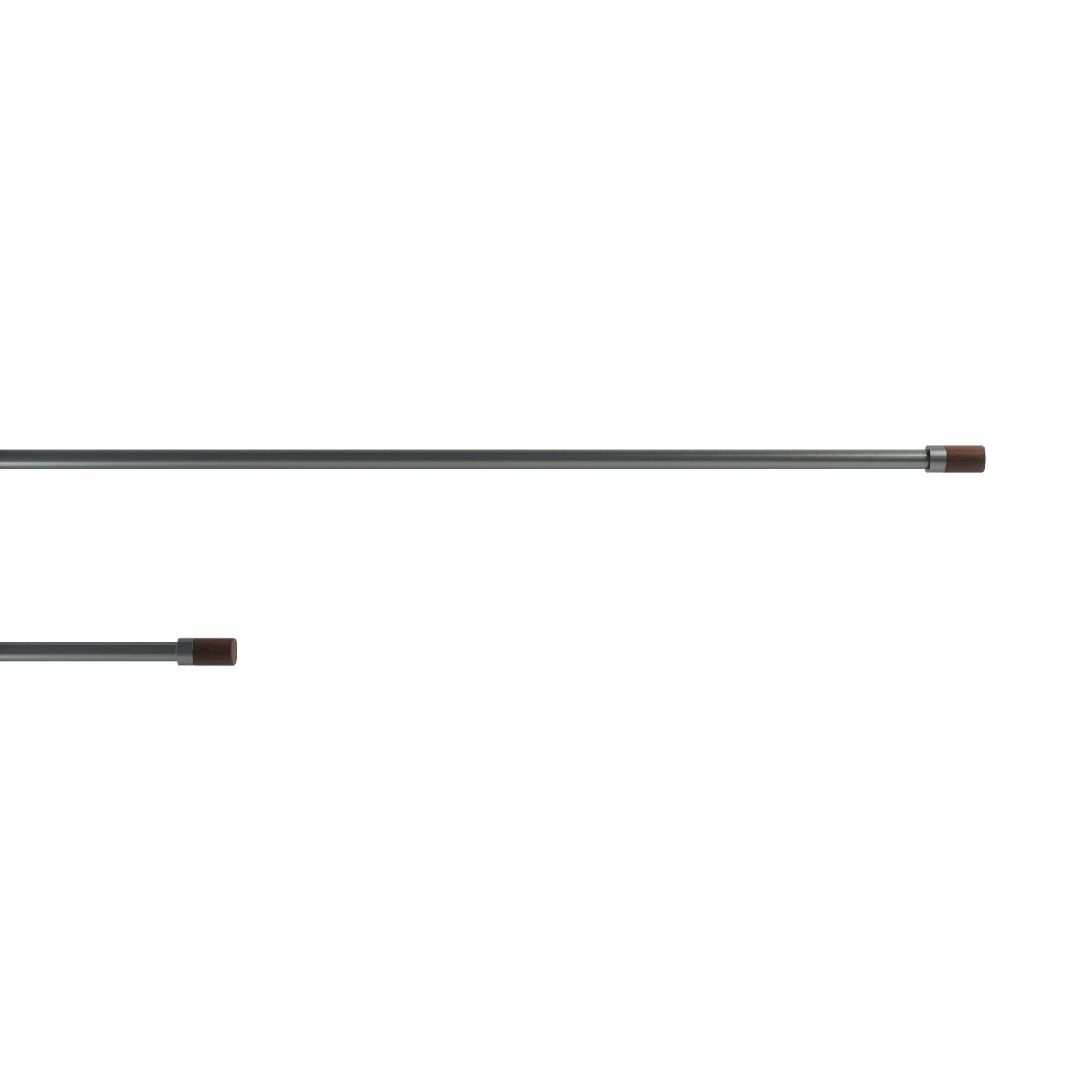 ブロック カーテンロッド 91.4-182.9cm
