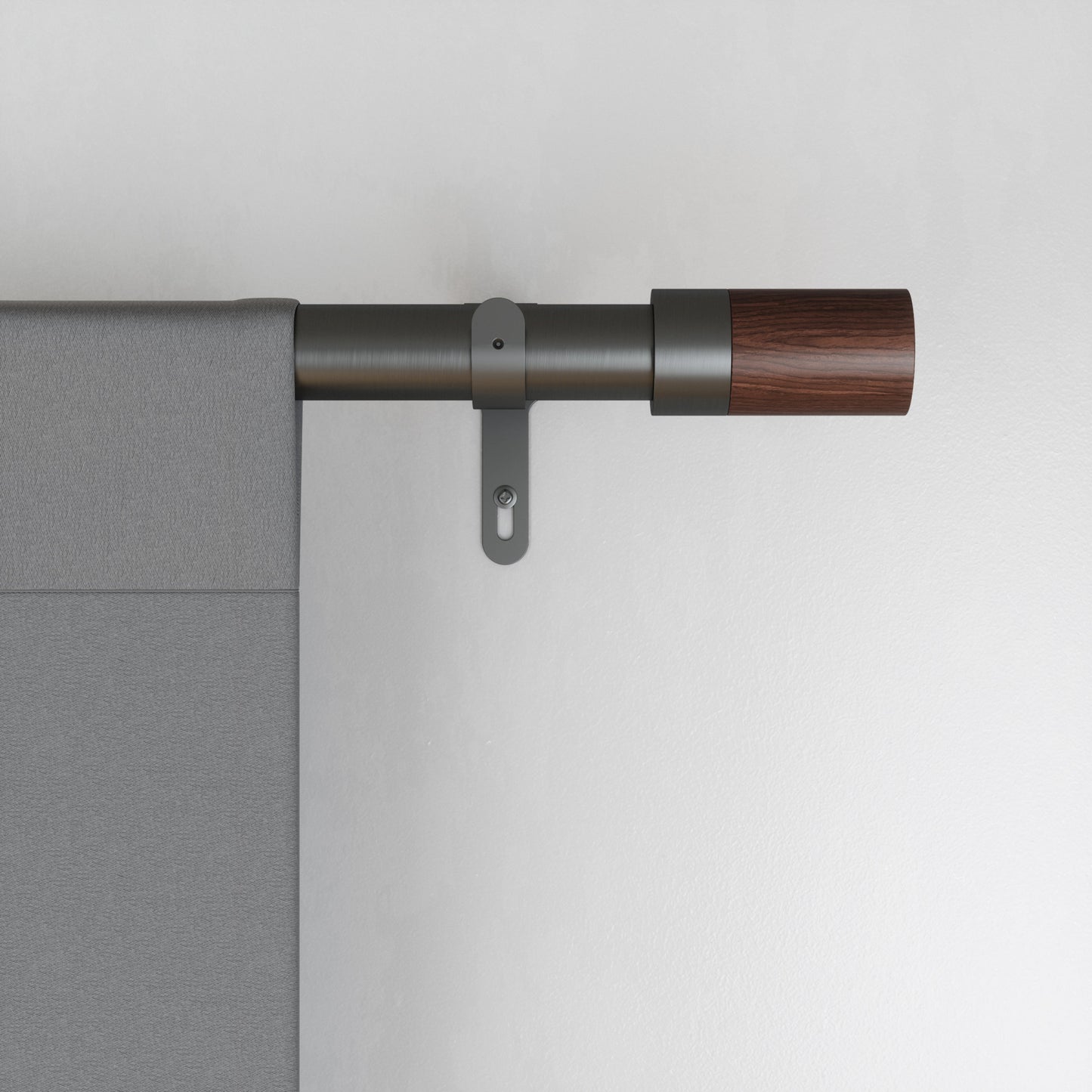 ブロック カーテンロッド 91.4-182.9cm